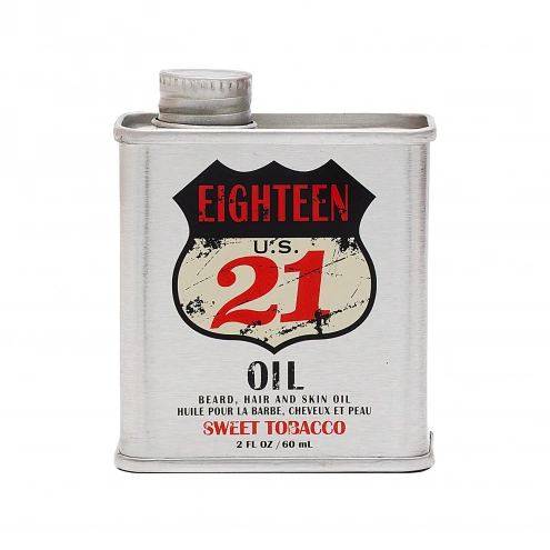 18.21 Man Made Beard, Hair & Skin Oil Sweet Tobacco 60 ml