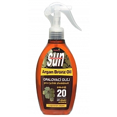 VIVACO Opalovací olej s BIO arganovým olejem SPF 20 SUN VITAL 200 ml
