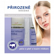 VIVACO VIVAPHARM Kosmetická Kozí dárková kazeta - pleťová