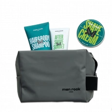 Súprava na každodennú starostlivosť  v kozmetickej taške Men Rock Routine Goals Kit