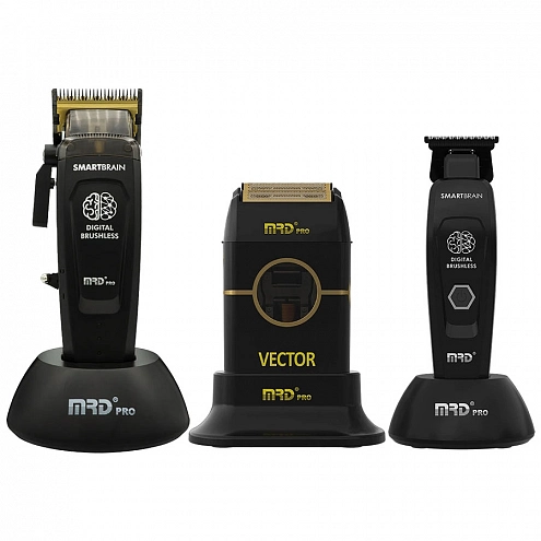 MRD PRO Smart Brain Clipper, Trimmer & Shaver Set Black MRD PRO Smart Brain Clipper, Trimmer & Shaver Set Black