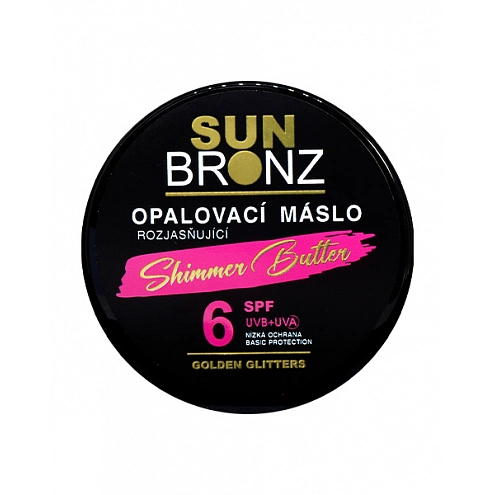 VIVACO Opalovací máslo s rozjasňujícími glitry SPF 6 SUNBRONZ 100 ml VIVACO Opalovací máslo s rozjasňujícími glitry SPF 6 SUNBRONZ 100 ml