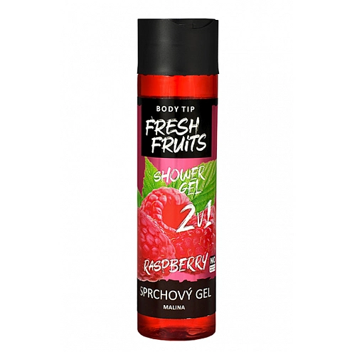 VIVACO Sprchový gel 2v1 Malina BODY TIP 250 ml