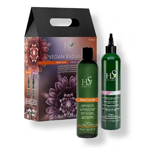 HS Milano Vegan Radiance Color Care Shampoo and Leave-In Treatment