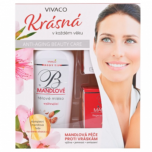 VIVACO Dárková kazeta kosmetiky s mandlovým olejem VIVACO Dárková kazeta kosmetiky s mandlovým olejem