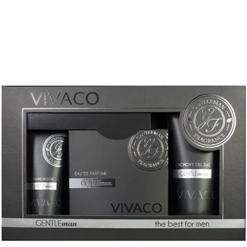 VIVACO Dárková kazeta pánské kosmetiky GENTLEMAN VIVACO Dárková kazeta pánské kosmetiky GENTLEMAN