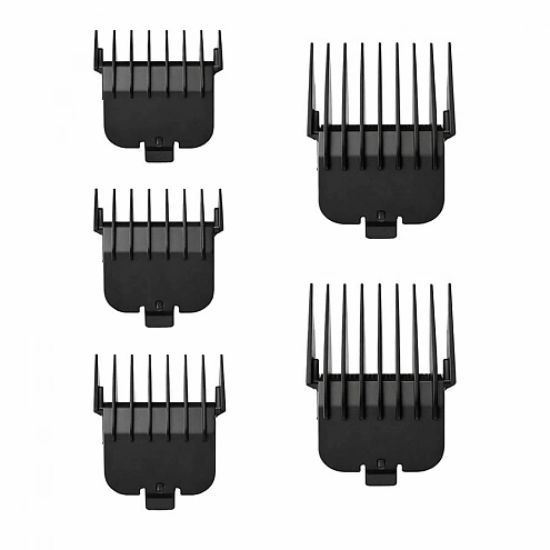 Přídavné hřebeny na konturovací strojek JRL - Set 5 ks (1,5 - 10 mm)