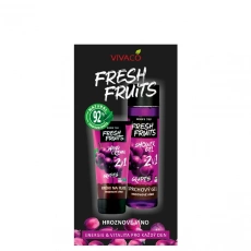 VIVACO Dárková kazeta kosmetiky s hroznovým vínem