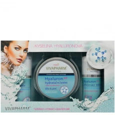 VIVACO Dárková kazeta kosmetiky s kyselinou hyaluronovou