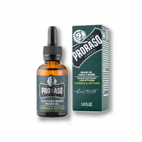 Proraso olej na bradu Cypress &amp; Vetyver 30ml