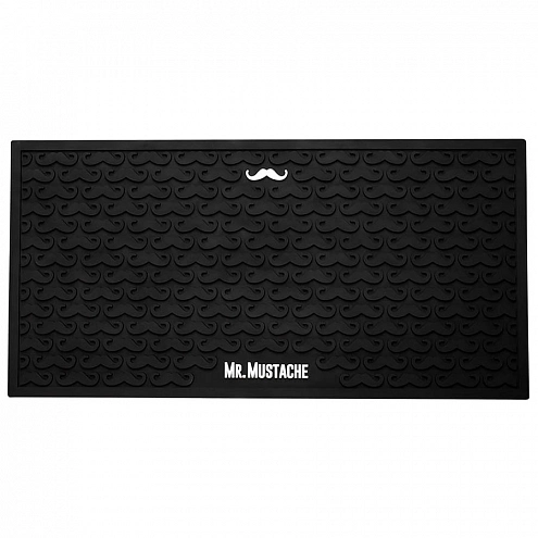MR. MUSTACHE Barber Mat