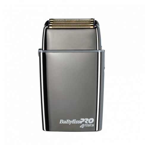 BaByliss Pro 4Artists Double Foil Shaver Gunsteel Metal Shaver