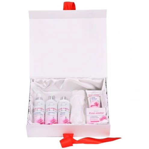 VIVACO Dárkové balení kosmetiky s růžovou vodou