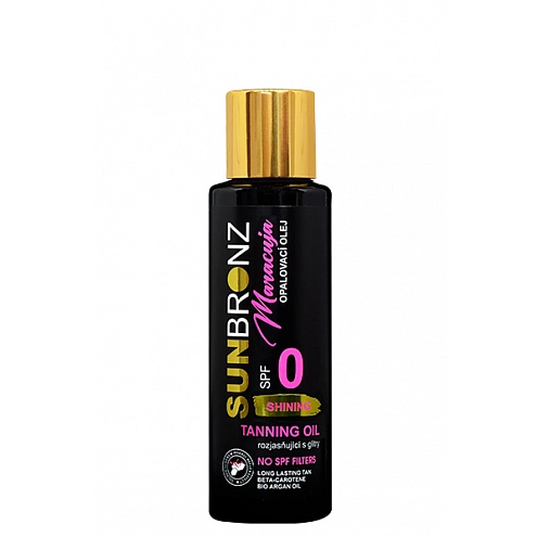 VIVACO Rozjasňující olej s třpytivým efektem SPF 0 Maracuja SUNBRONZ 100 ml