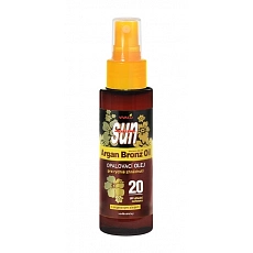 VIVACO Opalovací olej s BIO arganovým olejem SPF 20 SUN VITAL 100 ml