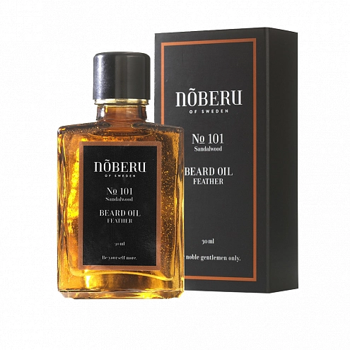 Nõberu jemný olej na bradu №101 Sandalwood 30 ml
